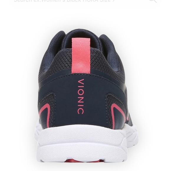 Vionic Women's Miles II Size 9 Navy & Pink - Picture 5 of 7